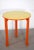 Red Lacquered Wooden Dining Table, Italy, 1960s For Sale - Image 8 of 8