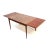 Vintage Brutalist Extendable Dining Table with Copper Top Design For Sale - Image 6 of 9