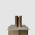 Ceramic Minimalist Bronze-Glazed Ceramic Geometric Vase by Jan Van Der Vaart, Netherlands, 1980s For Sale - Image 7 of 7