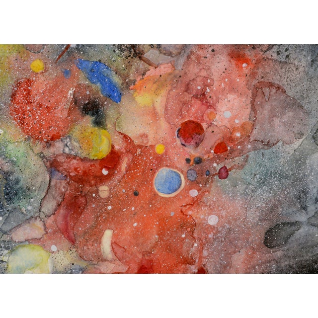 Paper Evolution Orion Nebula (4) - Colorful Cosmic Flow Abstract by Marianne K. Brown For Sale - Image 7 of 7