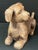 Vintage Carved Solid Wood Dog Sculpture For Sale - Image 4 of 9