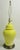 Ceramic 1970s Bright Yellow Chinese Style Table Lamp For Sale - Image 7 of 9