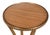 Dessin Fournir Dessin Fournir Blaire Zebrawood & Giltwood Side Table #4008 For Sale - Image 4 of 4