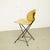Midcentury industrial chair designed by Rob Parry, circa 1950 in Holland. It features a black lacquered tubular metal...
