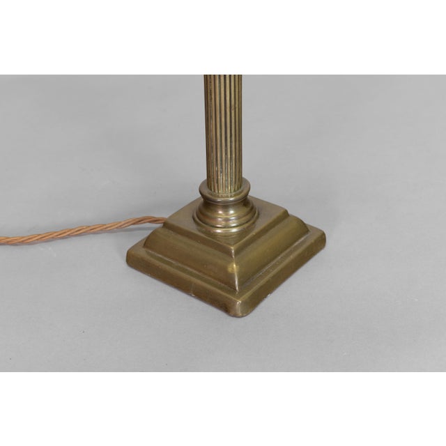 Metal Antique Desk Lamp, 1890 For Sale - Image 7 of 8