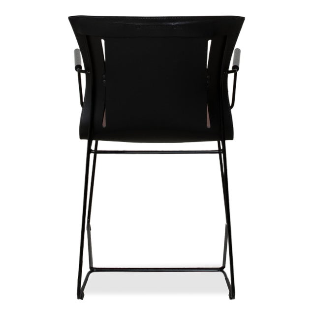 Leather Chairs from Cuoio, Set of 4 For Sale - Image 17 of 18