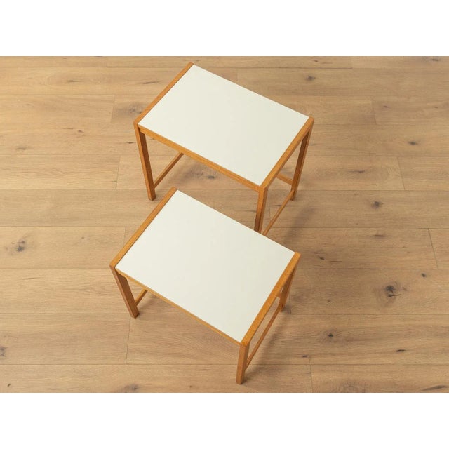 Wood Nesting Tables, 1960s, Set of 2 For Sale - Image 7 of 8