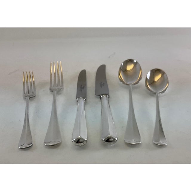 1980s Complete European Cutlery Set for 12, Including Fish Eaters & Serving Pieces 132 Pieces For Sale - Image 9 of 18