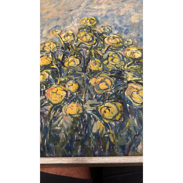 1970s S. Koskinen, Flower, 1978, Oil on Canvas, Framed For Sale - Image 5 of 18