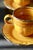 Ceramic Vintage Amber Cups and Saucers from Pagnossin, 1970s, Set of 4 For Sale - Image 7 of 11
