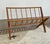 Mid 20th Century Danish Modern Spindle Wood Magazine Rack For Sale - Image 9 of 10