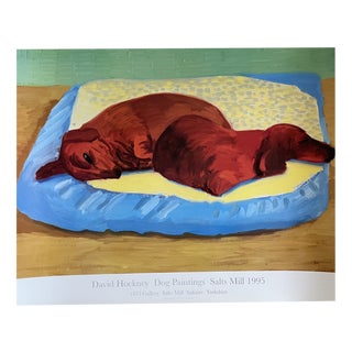 David Hockney, Dog Paintings 43 Salts Mill, 1990s, Paper For Sale