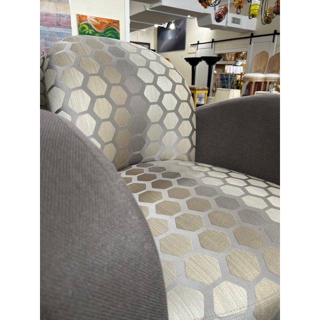 20th Century Kagan Style Swivel Chairs by Weiman For Sale - Image 9 of 12