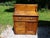 Antique Oak Chest Commode Washstand Dry Sink Country Farmhouse Cabinet Dresser For Sale - Image 4 of 15