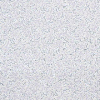 Schumacher X Celerie Kemble Sprig Fabric in Wisteria For Sale