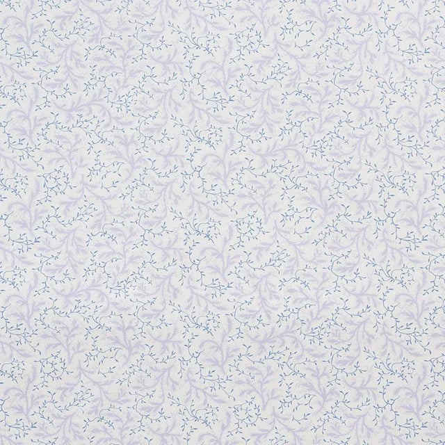 Schumacher X Celerie Kemble Sprig Fabric in Wisteria For Sale