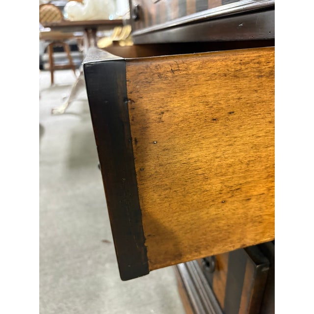 Brown Atelier De La Madeleine French Inspired Two Over Three Chest of Drawers, 20th Century For Sale - Image 8 of 10