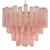 Murano Pink Glass Tronchi Chandelier, 1990s For Sale - Image 11 of 11