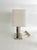 1980s Vintage Ralph Lauren Chrome Gear Table Lamp For Sale - Image 5 of 7
