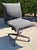 Modern Restoration Hardware Distressed Canvas Swivel Desk Chairs, Set of 3 For Sale - Image 3 of 13
