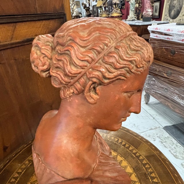 Antique Terracotta Sculpture, 1800 For Sale - Image 9 of 16