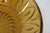 Amber Mid 20th Century Pressed Glass Small Bowls Pair of 2 Amber Color Fruit Snack Butter Dishes - Set of 2 For Sale - Image 8 of 11