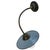 Industrial Vintage Industrial Light Blue Enamel Flexible Wall Light For Sale - Image 3 of 7
