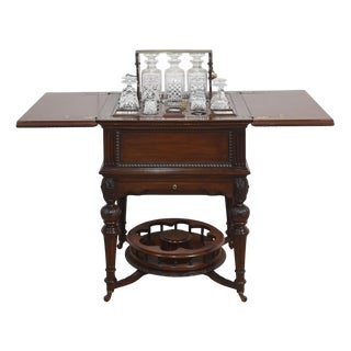 Mahogany Surprise Drinks Cabinet, 1890s-1910s For Sale