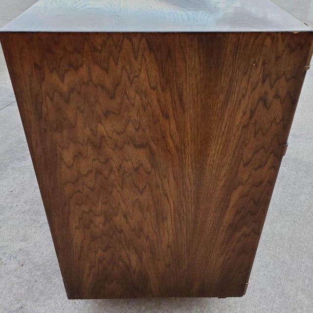 1970s Vintage Drexel Heritage Campaign Dresser Chairish