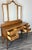 Vintage French Louis Style Oak Dressing Table with Mirror For Sale - Image 11 of 14