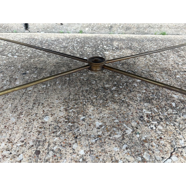 1940s Italian Neoclassical Style Bronze Cocktail Table For Sale - Image 10 of 11