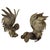 Vintage Italian Brass Foraging Roosters from Gucci, 1950s, Set of 2 For Sale - Image 10 of 10