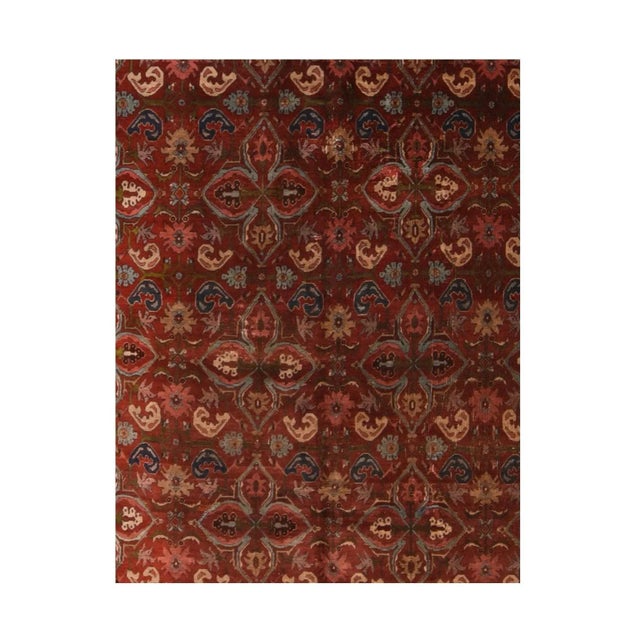 Traditional Antique Bidjar Rug 7'6'' x 18'6'' For Sale - Image 3 of 3