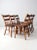 Antique Primitive Plank Seat Chairs Set of 6 For Sale - Image 15 of 17