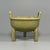 16th Century Vintage‑Style Chinese Longquan Celadon Tripod Censer With Two Handles For Sale - Image 5 of 7