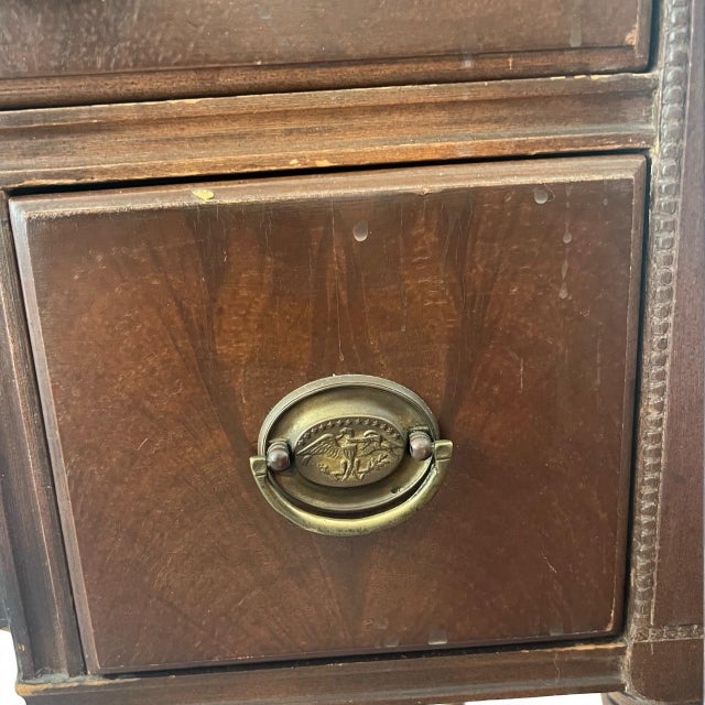 Berkey & Gay Antique Federal Revival Vanity / Writing Desk – 1925 For Sale - Image 6 of 8