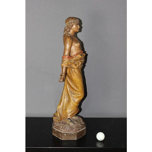 Judith Figure in Terracotta from Goldscheider, 1900 For Sale - Image 4 of 17