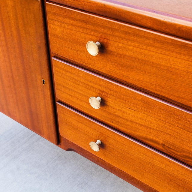 Wood South African Mid Century Modern Sapele Mahogany Sideboard For Sale - Image 7 of 15