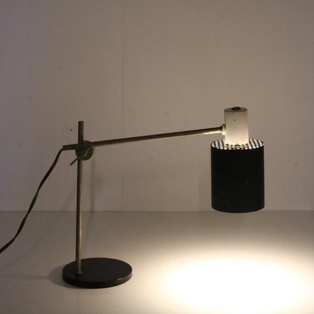 Black Vintage Dutch Desk Lamp by H. Busquet for Hala, 1950s For Sale - Image 8 of 10