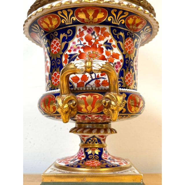 19th C Derby Porcelain, Regency Period, 'Old Imari' Vase now as a Lamp For Sale - Image 10 of 18