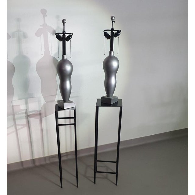 Donghia Lamps by John Hutton, Set of 2 For Sale - Image 3 of 18
