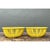 Yellow Vintage Italian Yellow Rope Ceramic Bowls - A Pair For Sale - Image 8 of 12