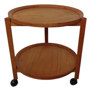 Serving Trolley in Teak from Sika Møbler, 1960s