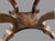 Brown Antique Empire Marble Top Center Table Mahogany Parlor Console Sofa Table For Sale - Image 8 of 11