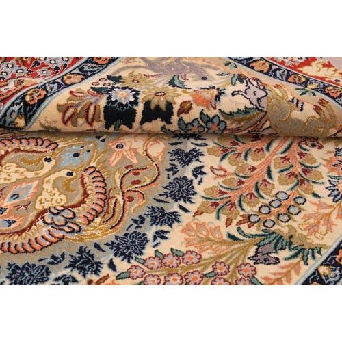 Middle Eastern Rug in Wool For Sale - Image 5 of 6