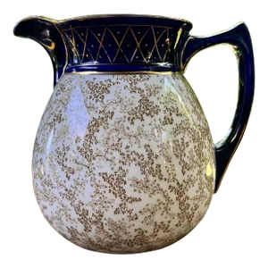 Grimwages “Fibre” England Chintz Gilt Pitcher Jug