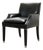 Ralph Lauren Italian Leather Lawson Dining Armchair For Sale
