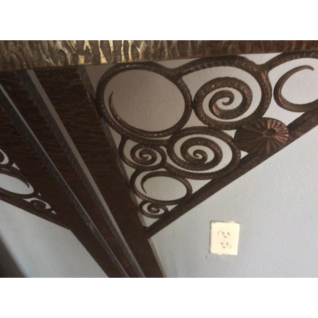 Wrought Iron Console Table For Sale - Image 4 of 14