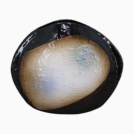 Brutalist Ceramic Art Vase, Czechoslovakia, 1970s For Sale - Image 11 of 11