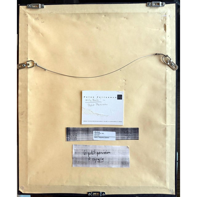 Framed Photograph Petite Parisien by Willy Ronis For Sale In Atlanta - Image 6 of 9